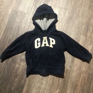 Baby Gap Zip Up Fleece Hoodie Sz 18-24 mths
